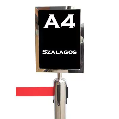 Króm információs tábla