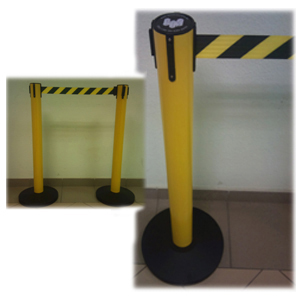 Sraffozott kordonoszlop